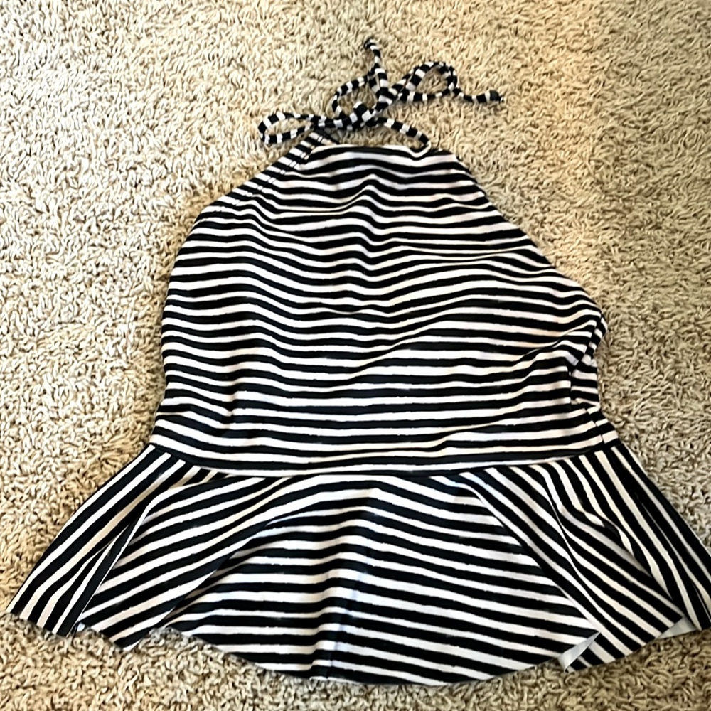 Peplum Tankini Top